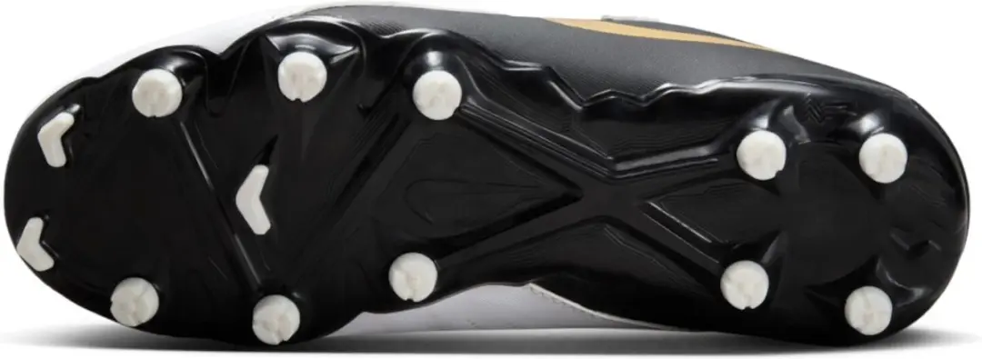 Nike Phantom GX 2 Academy FG - Maat 36.5 - Zwart/Wit/Goud