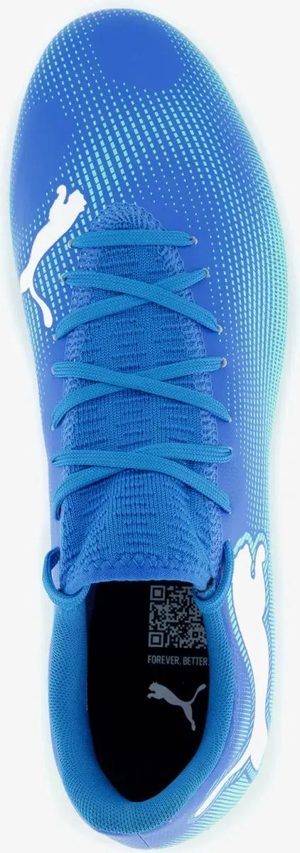 PUMA Future 7 Play FG/AG Sportschoenen 43 - Hyperlink Blue-Mint