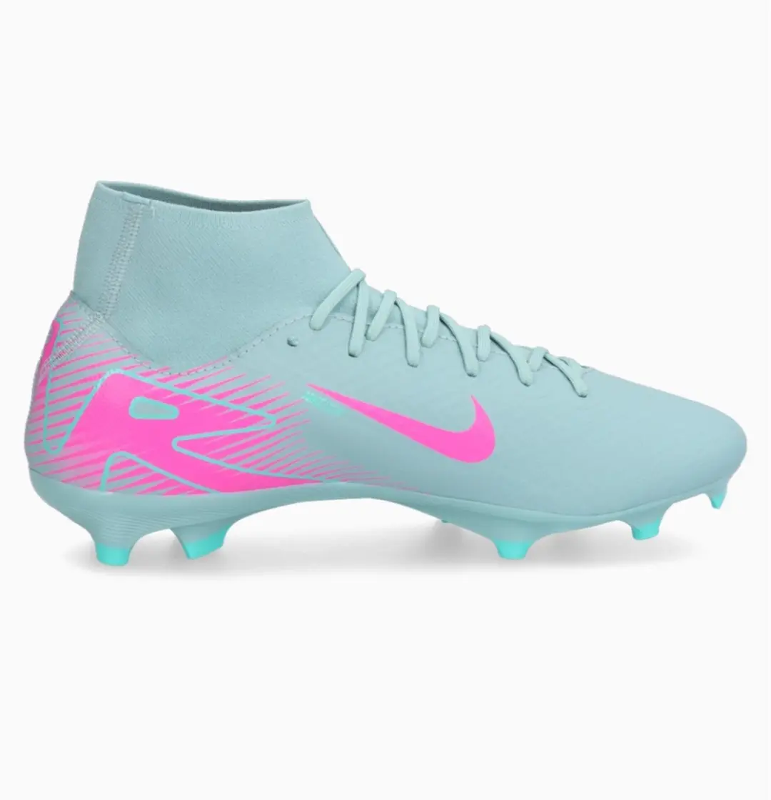 Nike Mercurial Superfly 10 Academy FG/MG Voetbalschoenen - Blauw Roze - afbeelding 5 van 6