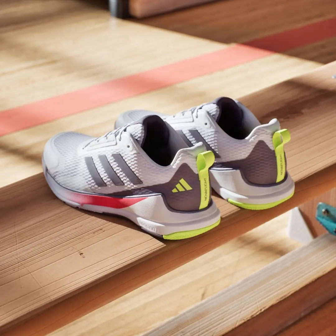 Adidas Performance Novaflight 2 Indoor Schoenen Wit - 44 - afbeelding 4 van 6