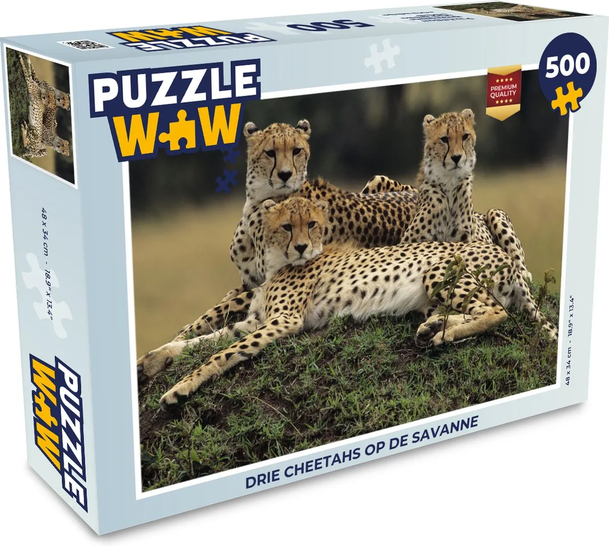 PuzzleWow Legpuzzel 500 Stuks