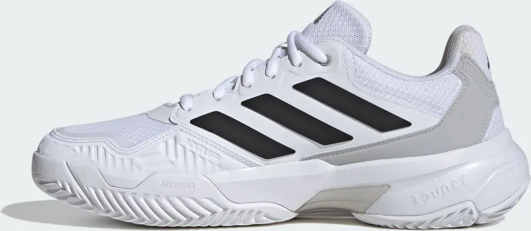 Adidas CourtJam Control 3 Tennisschoenen - Wit - afbeelding 2 van 6