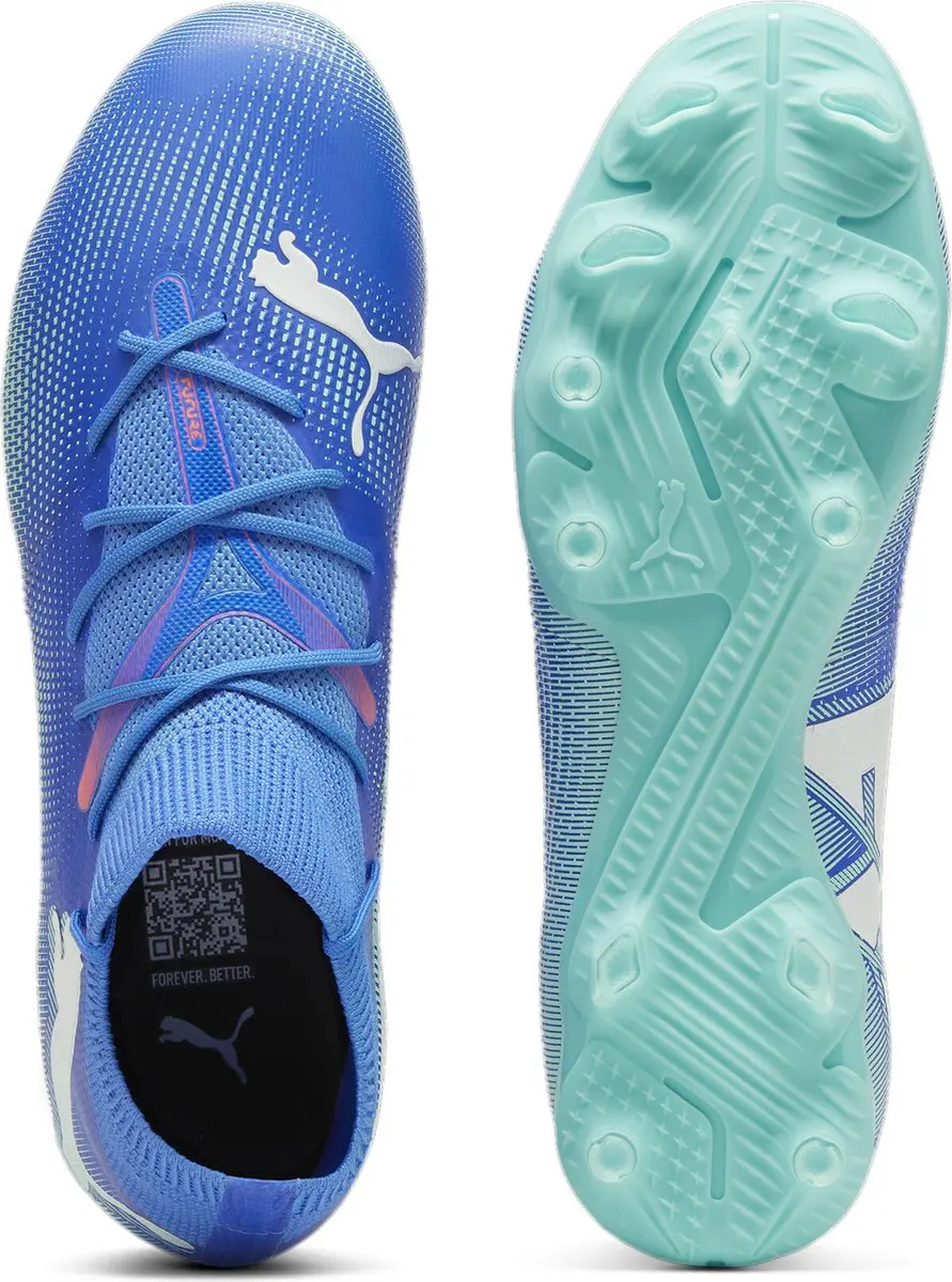 PUMA Future 7 Match FG/AG Sportschoenen 42 - Bluemazing