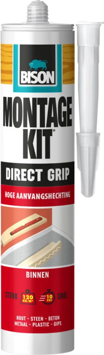 Bison Montagekit Direct Grip Koker 370g
