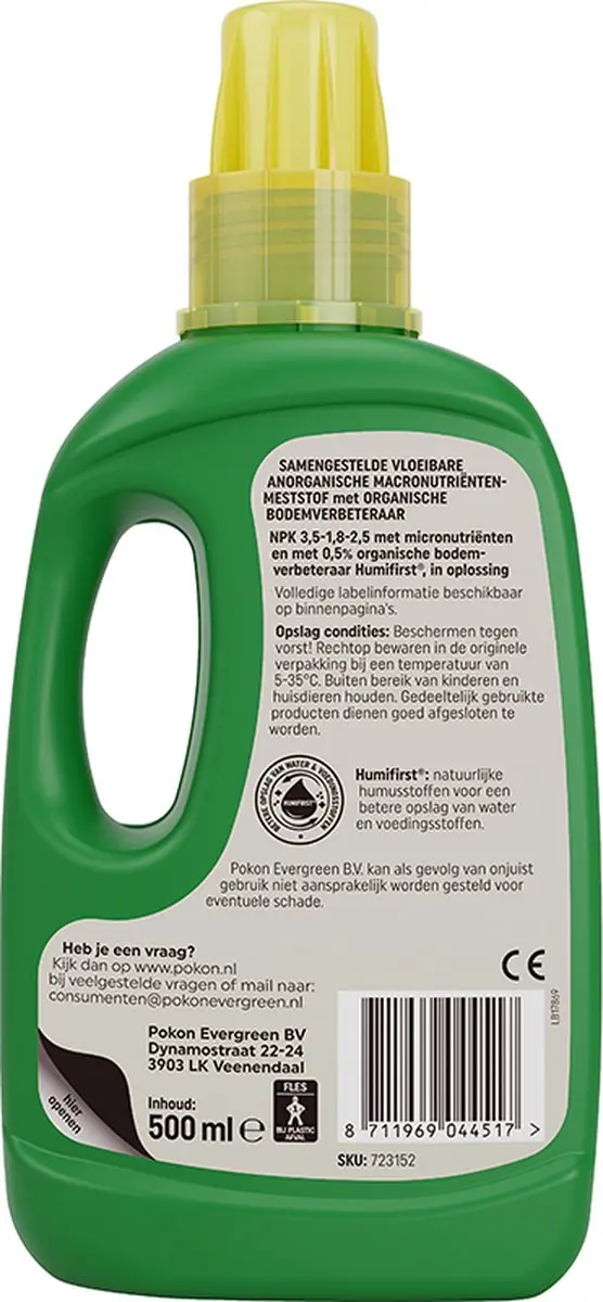 Pokon Kamerplanten Voeding 500ml - afbeelding 3 van 6