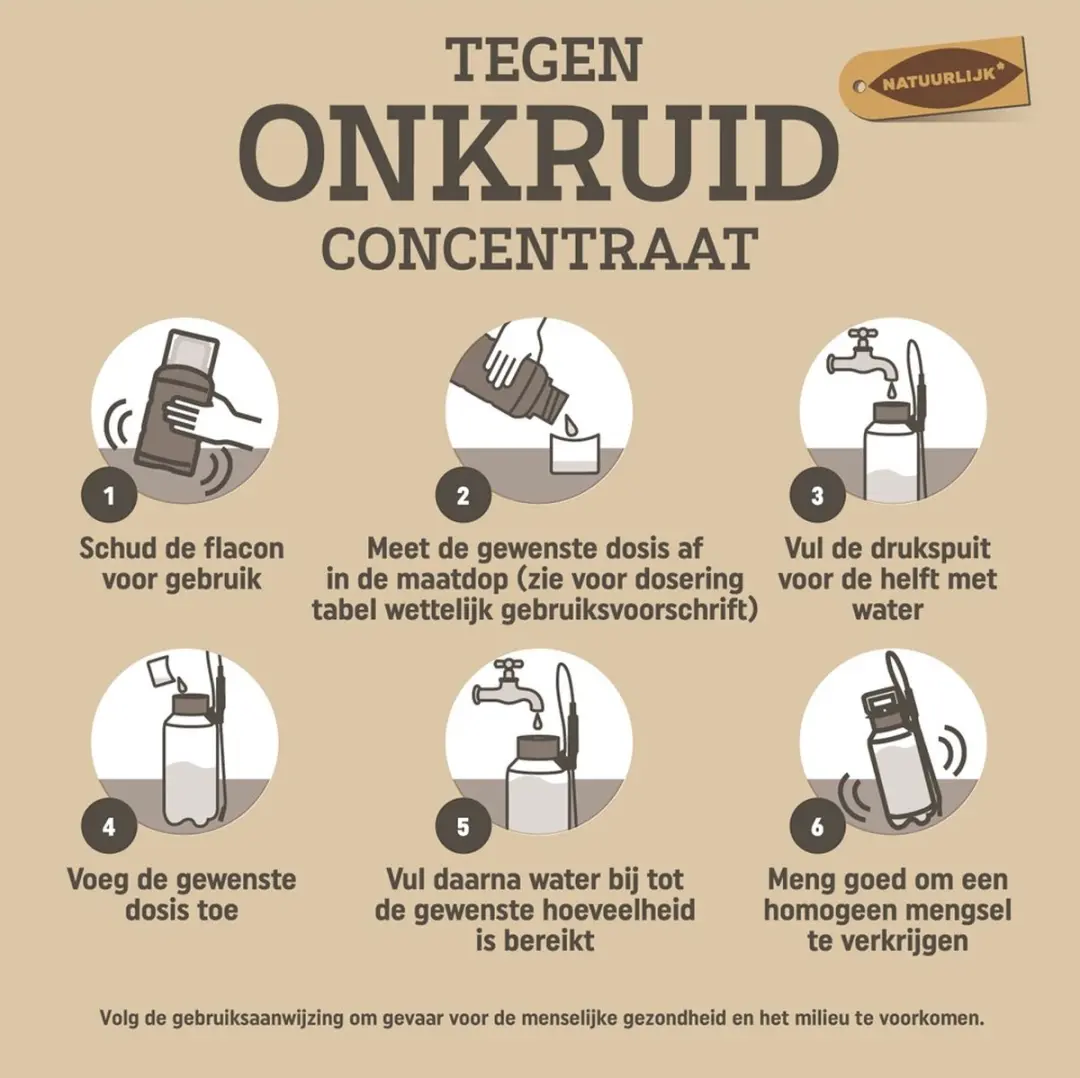 Pokon Tegen Onkruid Concentraat 450ml - 200m² - afbeelding 4 van 6