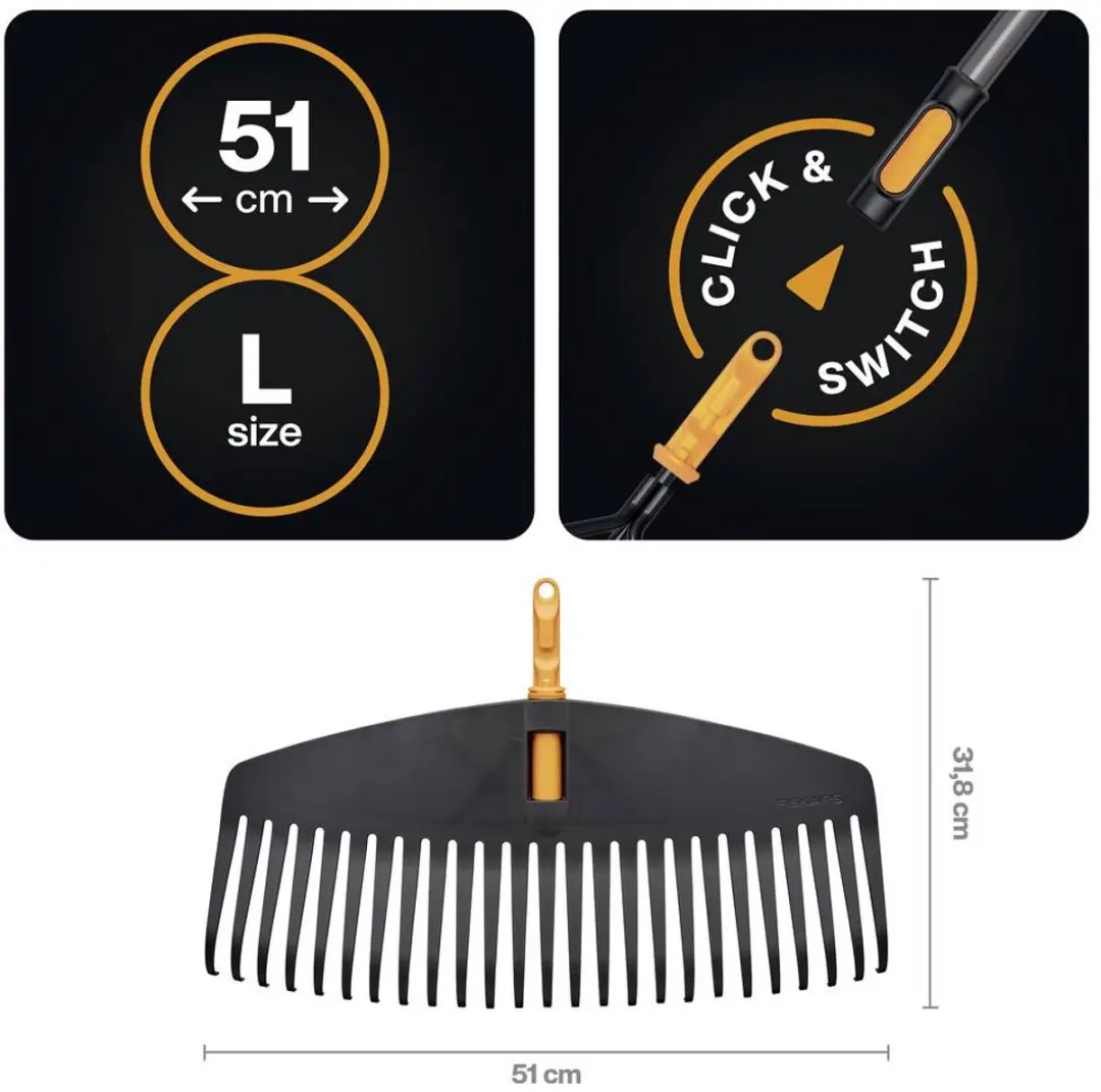 Fiskars Bladbezem 51cm