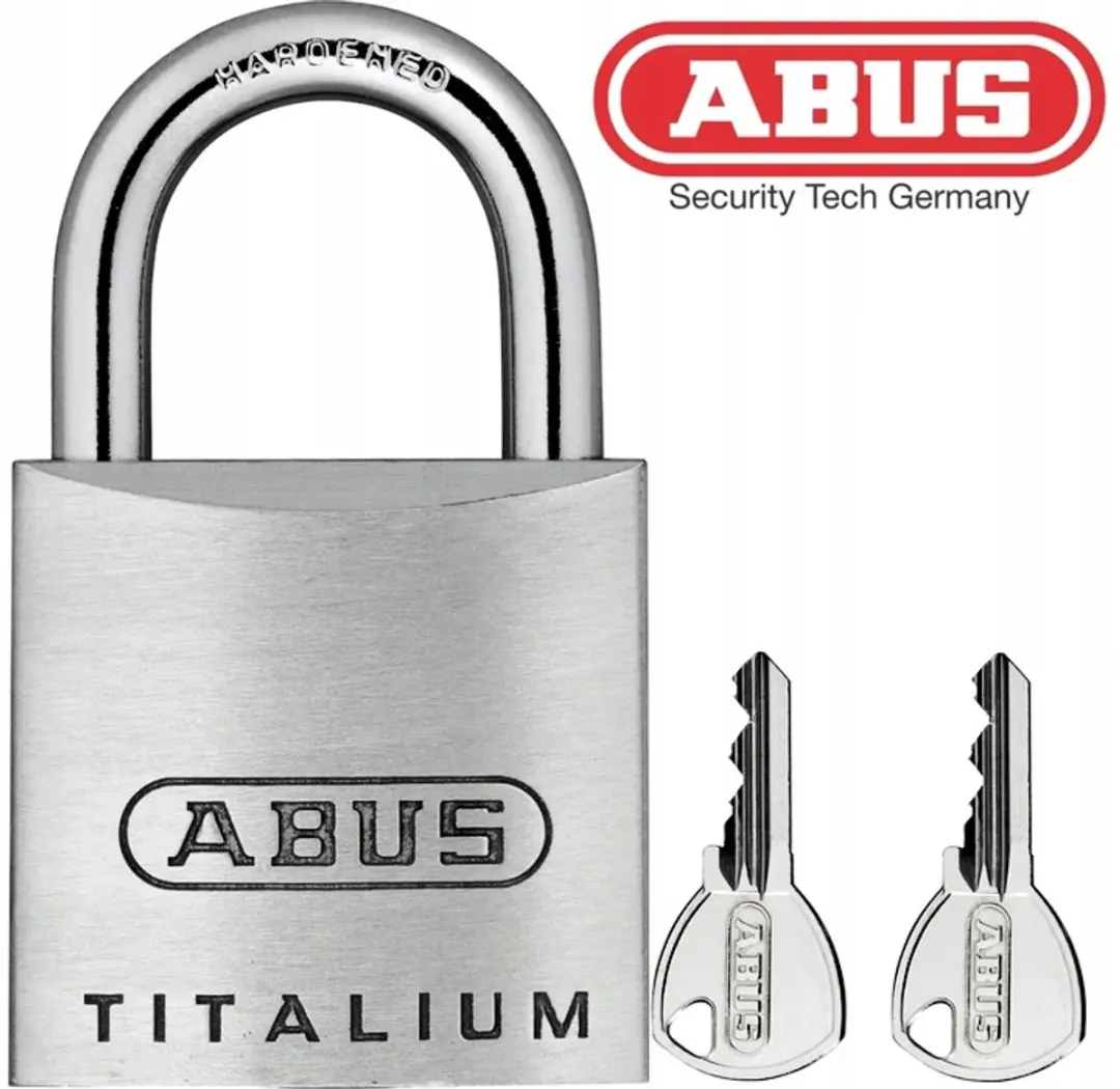 ABUS Titalium Beugelslot 60mm - Zilver