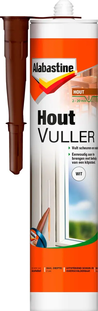 Alabastine Houtvuller Wit