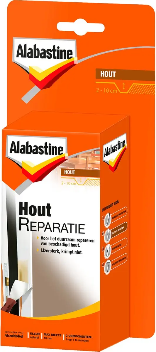 Alabastine Houtreparatie Naturel 150g
