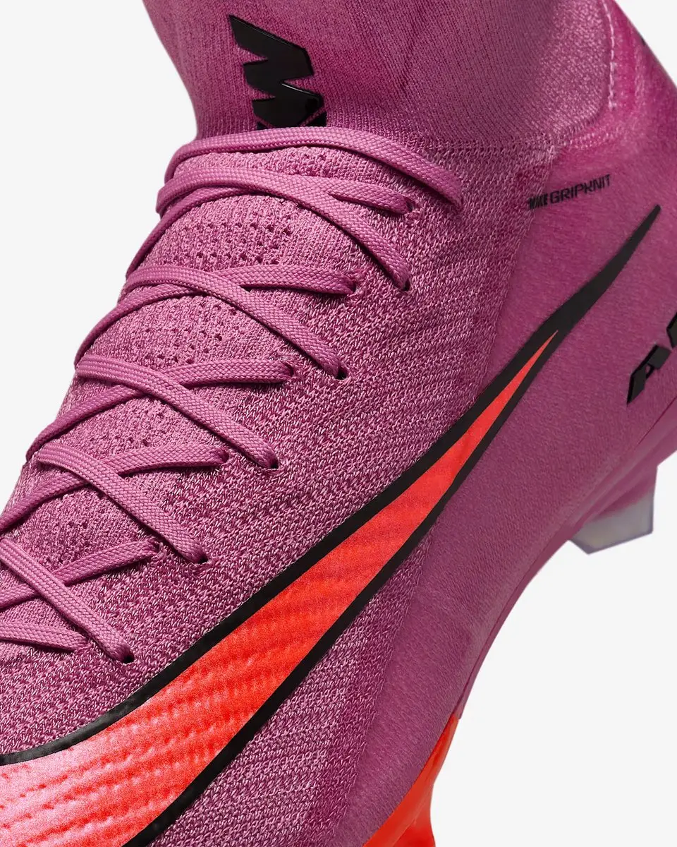 Nike Mercurial Superfly 10 Elite FG Voetbalschoen - Rood - 44