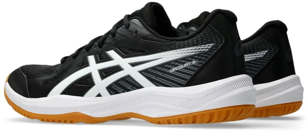 Asics Upcourt 6 Heren Indoorschoenen 41+ - Zwart - afbeelding 6 van 6