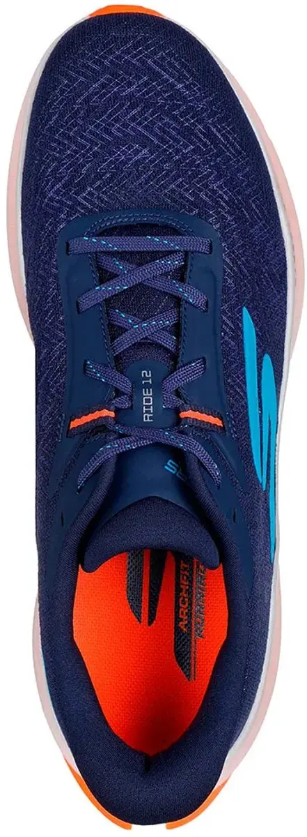Skechers Go Run Ride 12 Heren Sportschoenen - 45 Navy