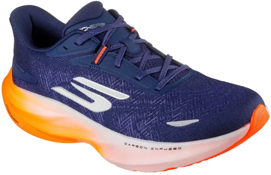 Skechers Go Run Ride 12 Heren Sportschoenen - 45 Navy