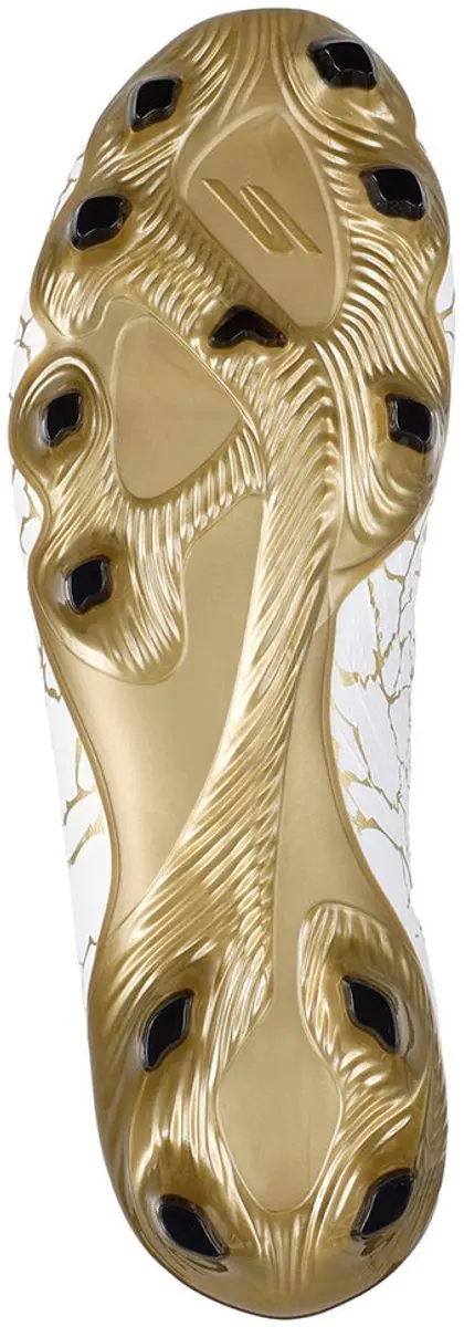 Skechers SKX 1.5 Academy FG Voetbalschoenen 42 - Wit/Zwart/Goud