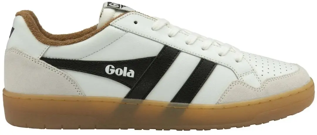 Gola Eagle 86 Trainers - 44 - Wit/Moody Oranje/Khaki