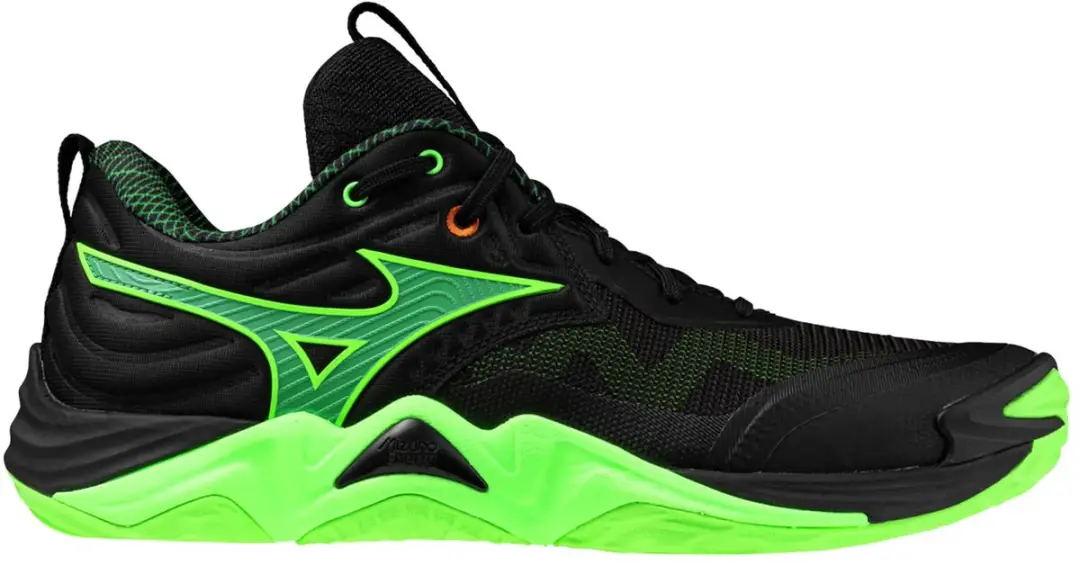 Mizuno Wave Momentum Elite Indoor Schoenen - 46.5 - Wit/Zwart/Rood