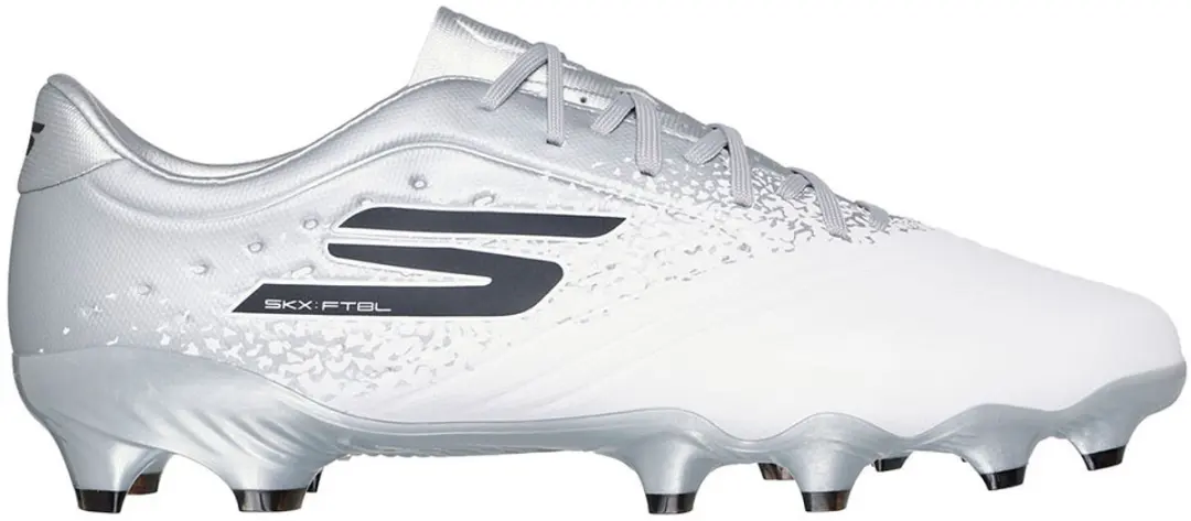 Skechers Razor 1.5 Academy FG Voetbalschoenen 41 - wit/zilver