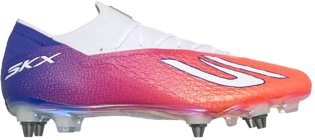 Skechers SKX 2 Elite SG Voetbalschoenen - 41 - Zwart/Blauw/Rood