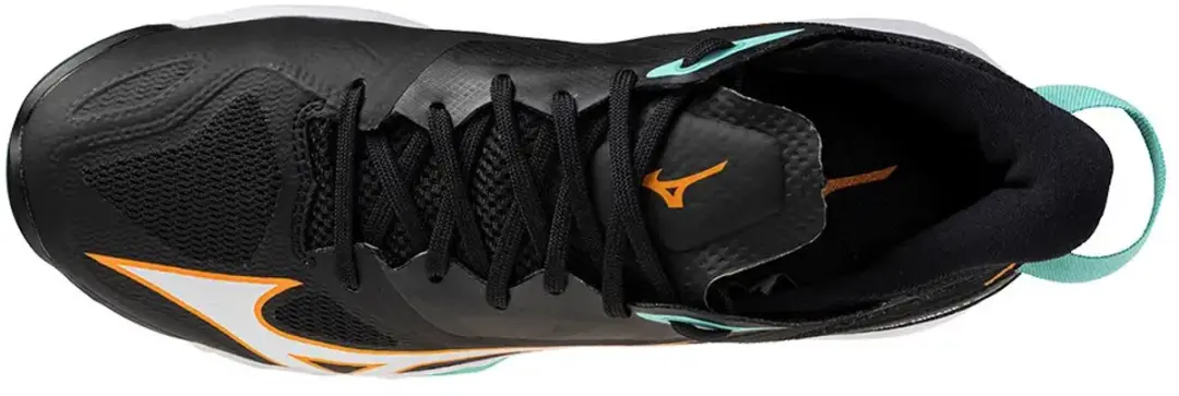Mizuno Wave Mirage 5 Indoor Schoenen 47 - Black/Tangelo/Icegreen