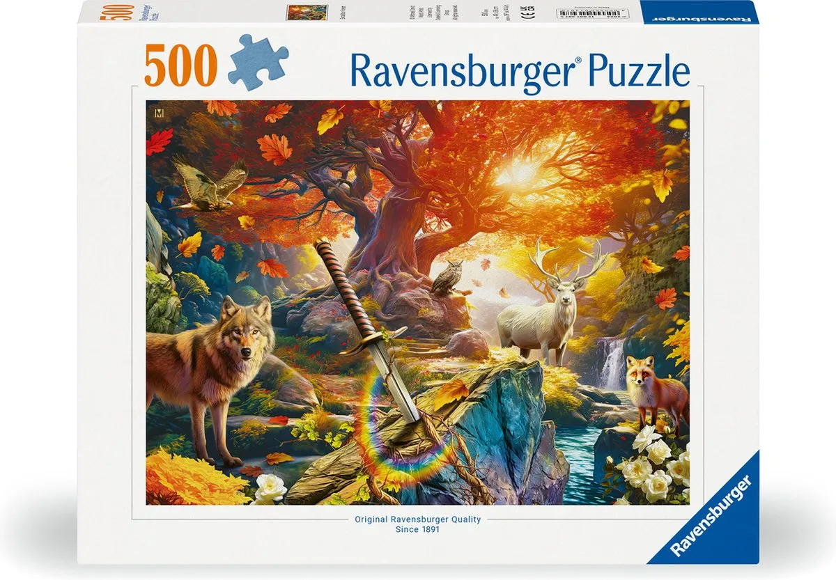 Ravensburger Het Bos van Excalibur Legpuzzel 500 Stuks - Multicolor - afbeelding 6 van 6
