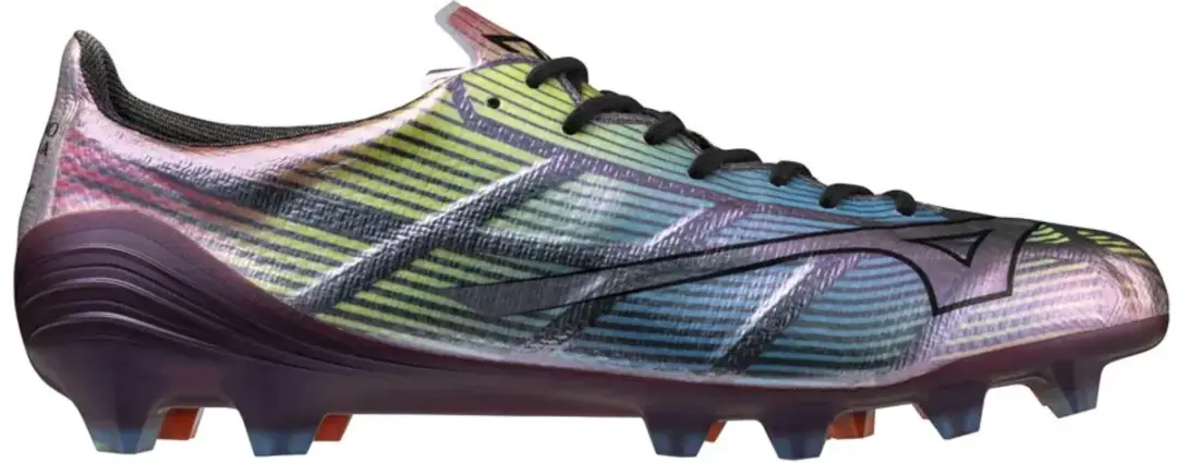 Mizuno Alpha Japan II FG Voetbalschoenen 47 - Black/Galaxy Silver