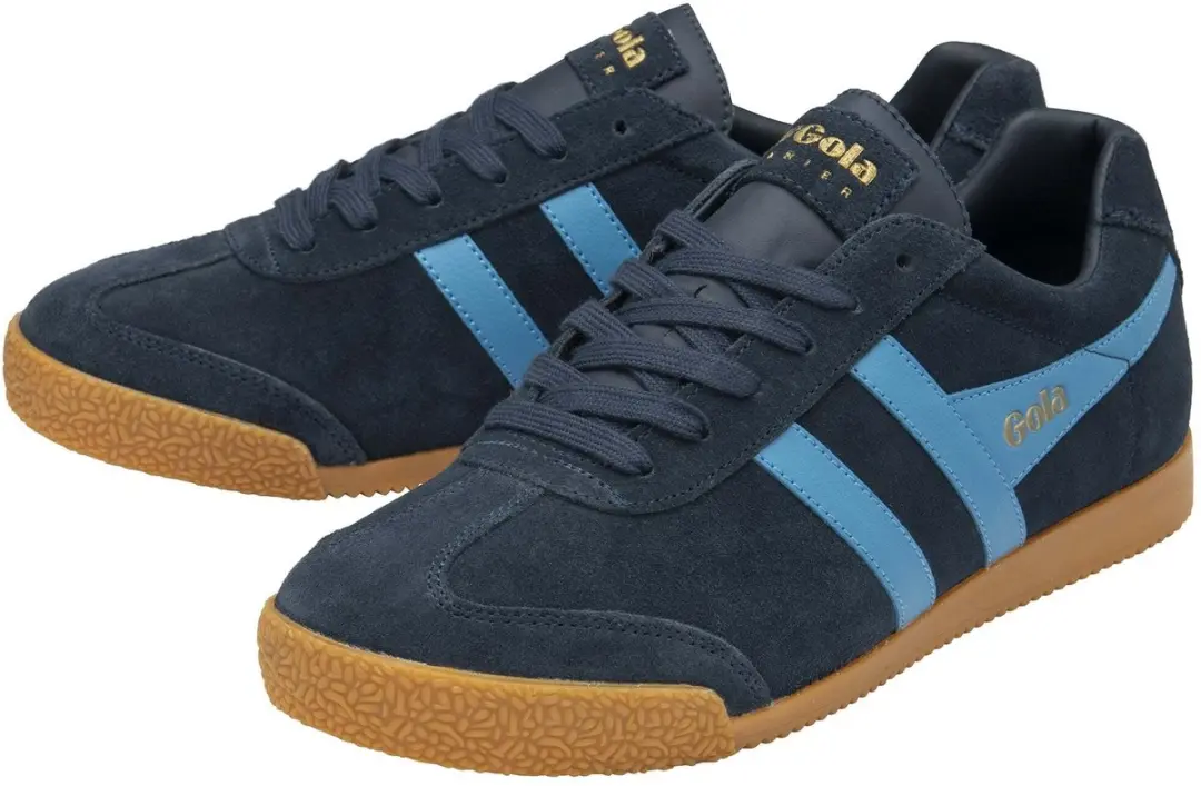 Gola Harrier Trainers - Navy/Santorini - 41