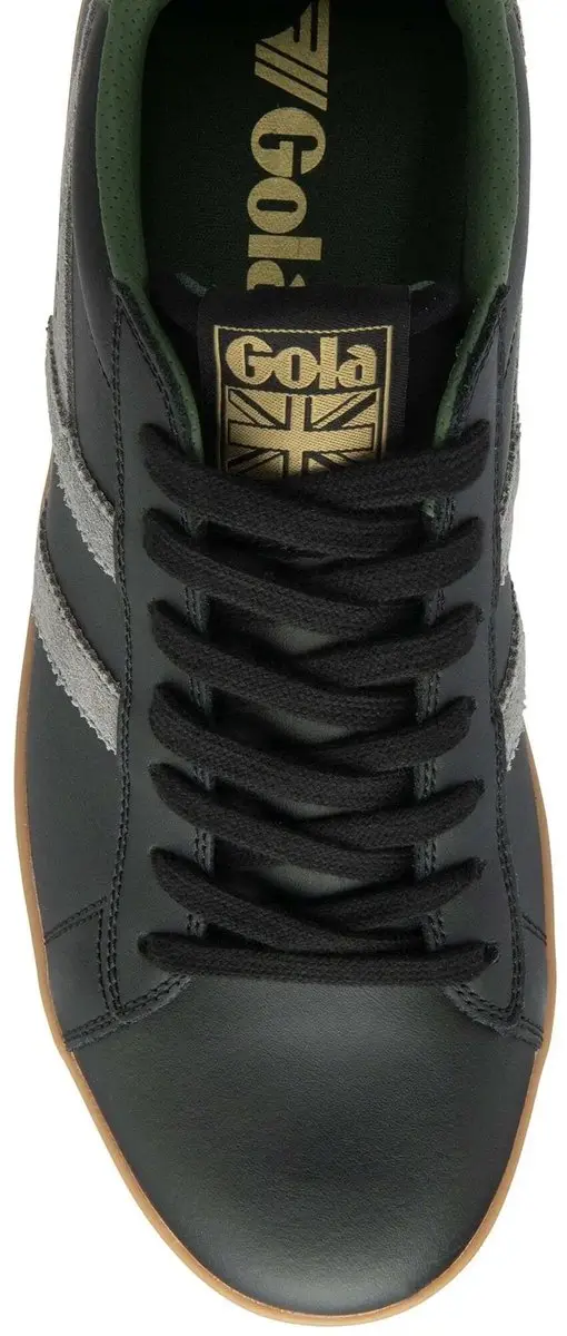 Gola Equipe II Leren Sportschoenen - 45 - Zwart/Cement/Evergreen - afbeelding 6 van 6