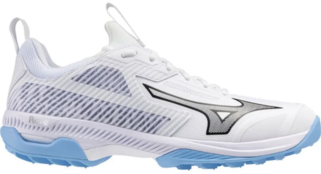 Mizuno Wave Panthera 2 Hockeyschoenen - AG - 42 - Wit/Lichtblauw - afbeelding 6 van 6