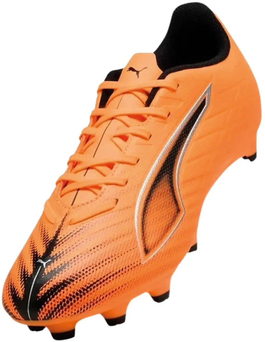 Puma Ultra 6 Play Voetbalschoenen - FG/AG - Oranje/Zwart - afbeelding 3 van 6