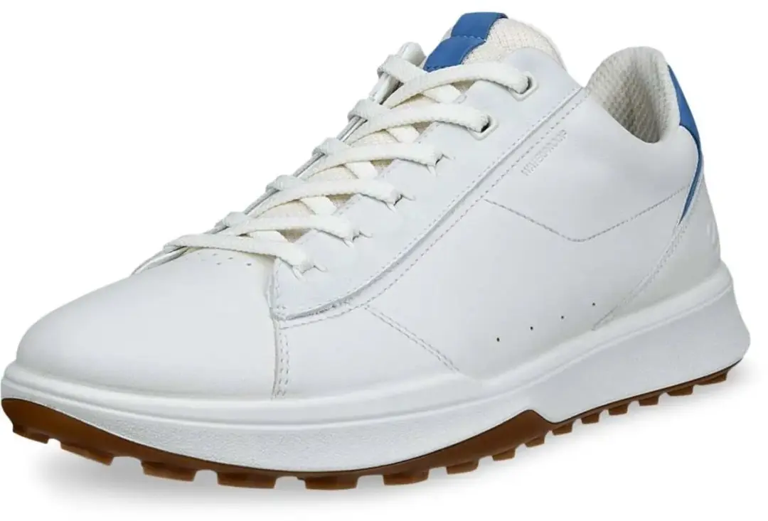 ECCO Street Vibe Lace Spikeless Golfschoenen 41 - White/Federal Blue