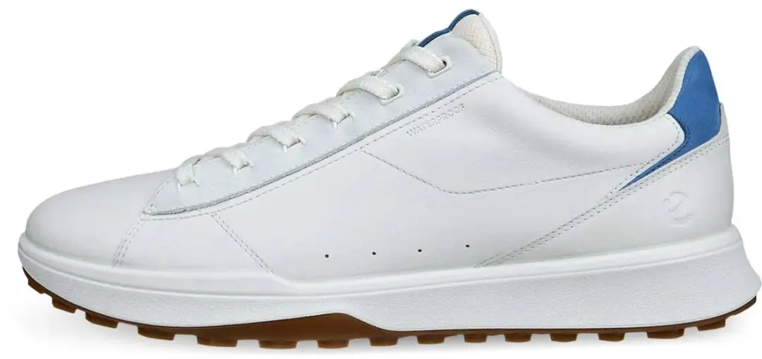 ECCO Street Vibe Lace Spikeless Golfschoenen 41 - White/Federal Blue