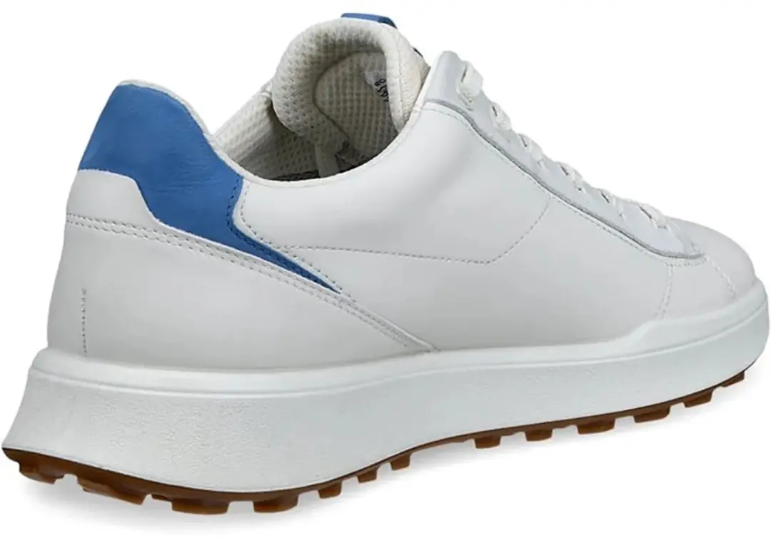 ECCO Street Vibe Lace Spikeless Golfschoenen 41 - White/Federal Blue