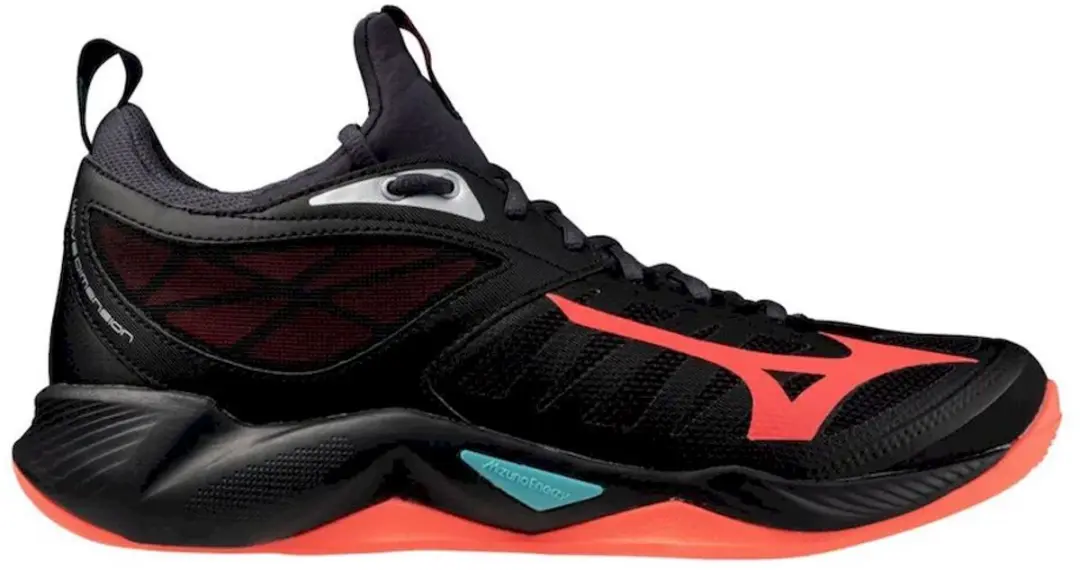 Mizuno Wave Dimension Indoor Schoenen Heren - Zwart - 41