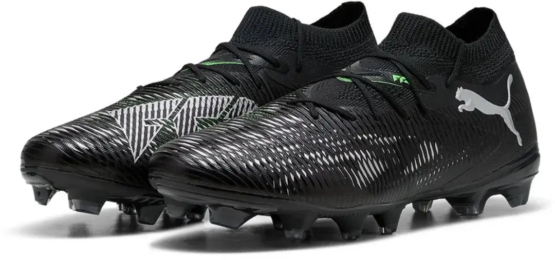 PUMA Future 8 Match FG/AG Voetbalschoenen - Zwart