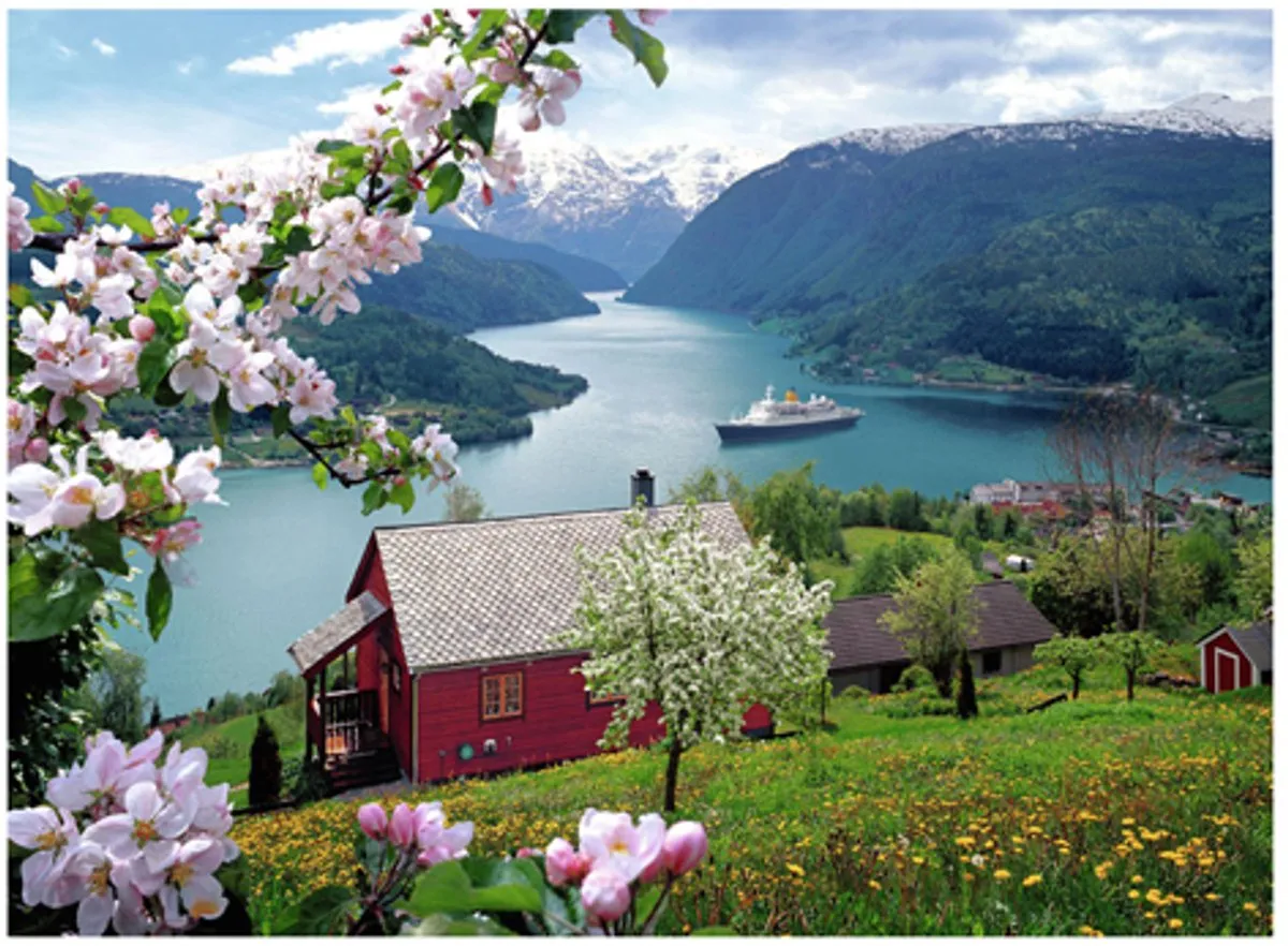 Ravensburger Scandinavische Idylle Legpuzzel 500 Stuks - 00208