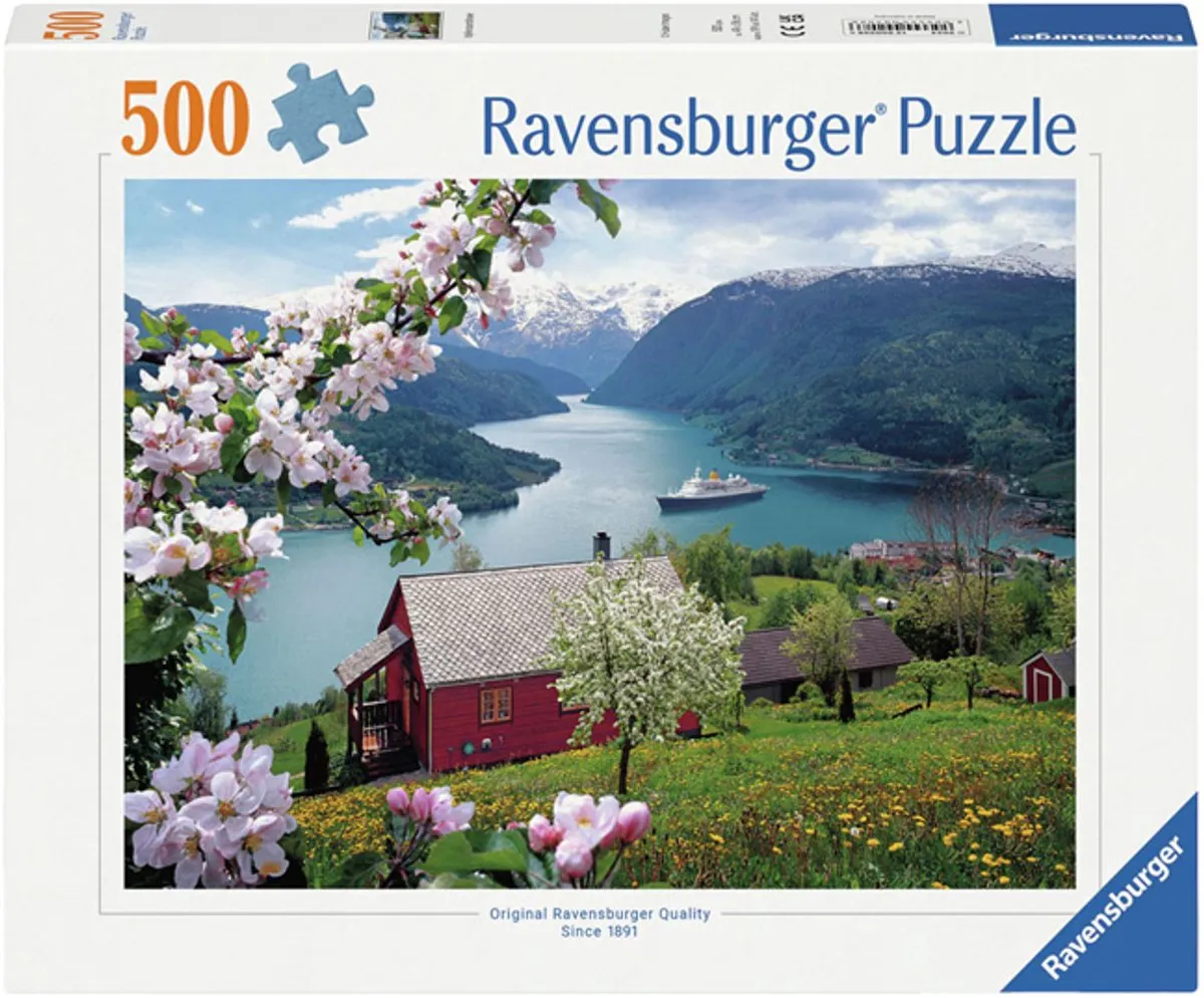 Ravensburger Scandinavische Idylle Legpuzzel 500 Stuks - 00208