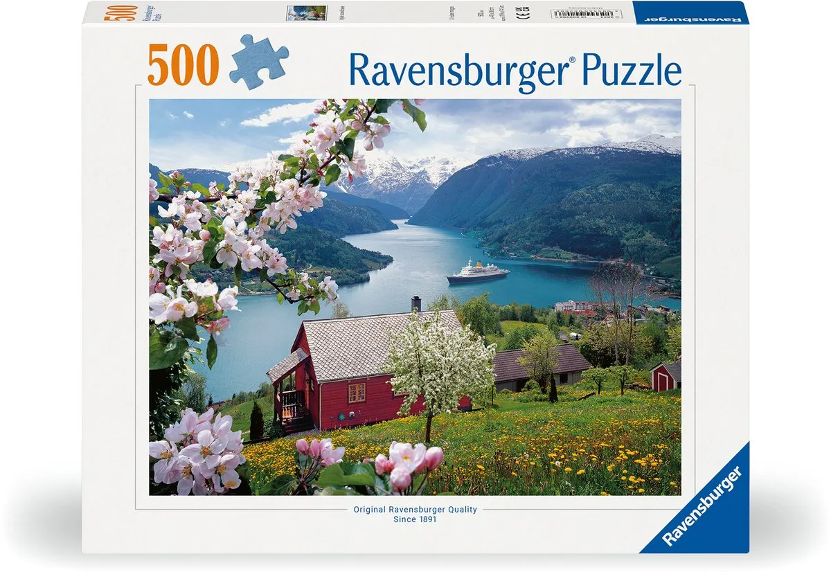 Ravensburger Scandinavische Idylle Legpuzzel 500 Stuks - 00208