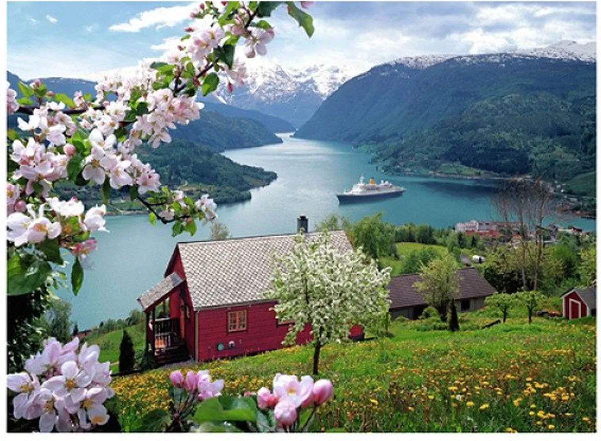 Ravensburger Scandinavische Idylle Legpuzzel 500 Stuks - 00208