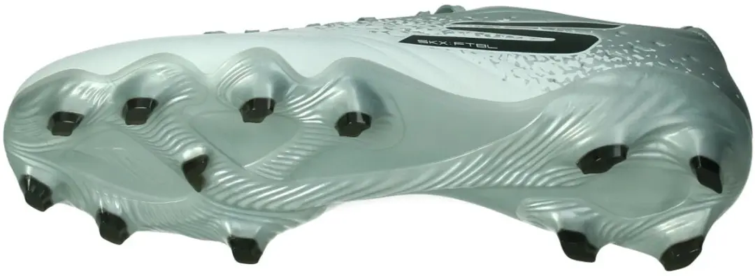 Skechers Razor 1.5 Academy FG Voetbalschoenen - 42 - Wit/Zilver - afbeelding 6 van 6