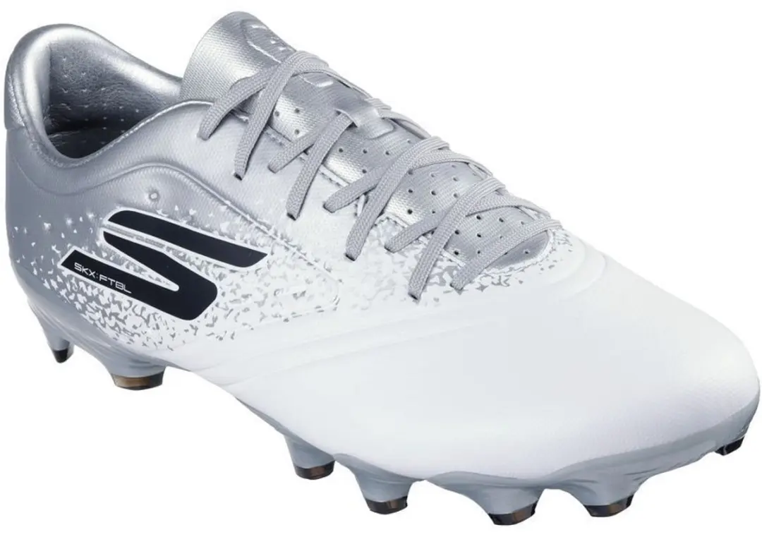 Skechers Razor 1.5 Academy FG Voetbalschoenen - 42 - Wit/Zilver