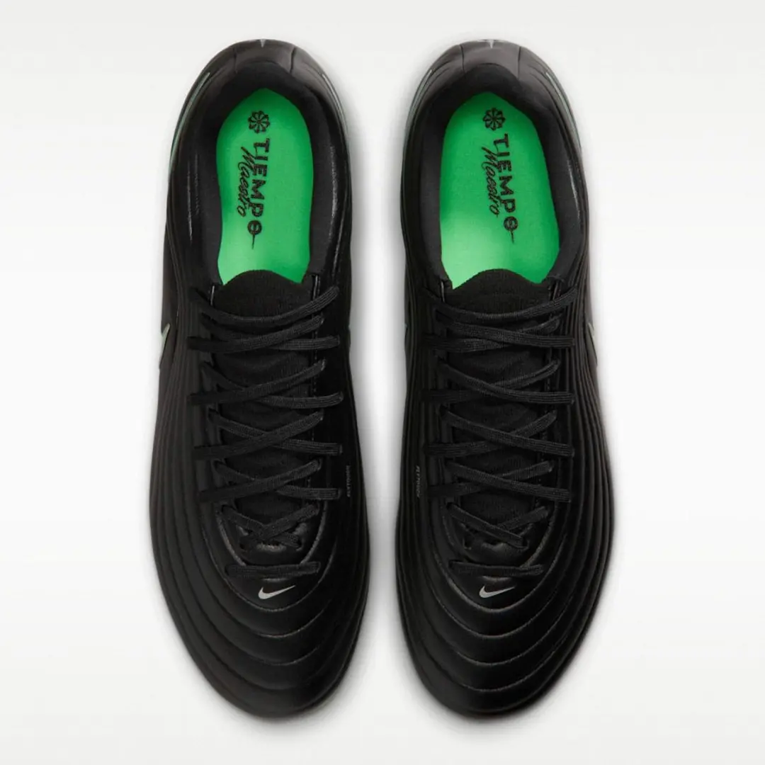 Nike Tiempo Maestro FG Voetbalschoenen - 38 - Zwart/Groen - afbeelding 2 van 6