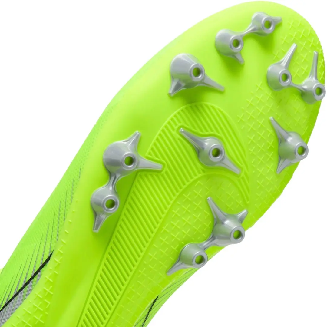Nike Mercurial Vapor 16 Academy AG Voetbalschoenen - 46 - Geel/Zwart/Zilver
