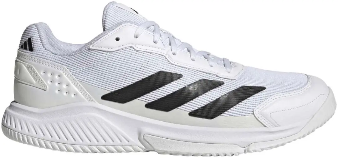 adidas CourtQuick Padelschoenen Heren KH5921 - 46 2/3 - Wit/Zwart