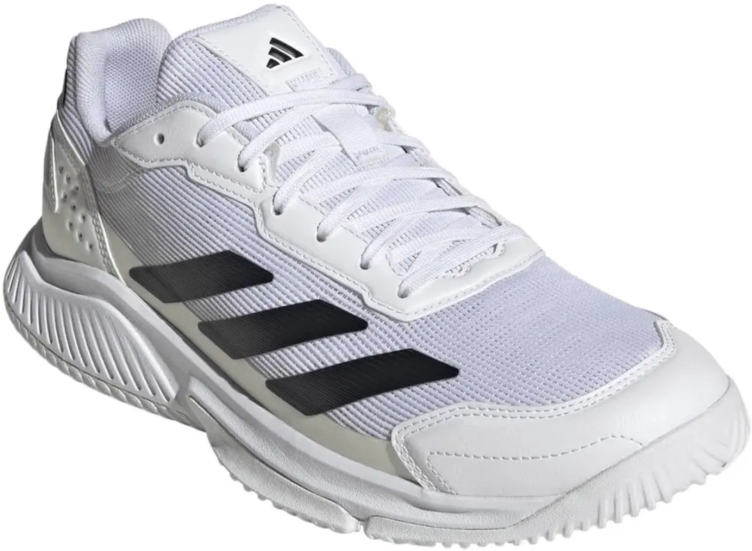 adidas CourtQuick Padelschoenen Heren KH5921 - 46 2/3 - Wit/Zwart