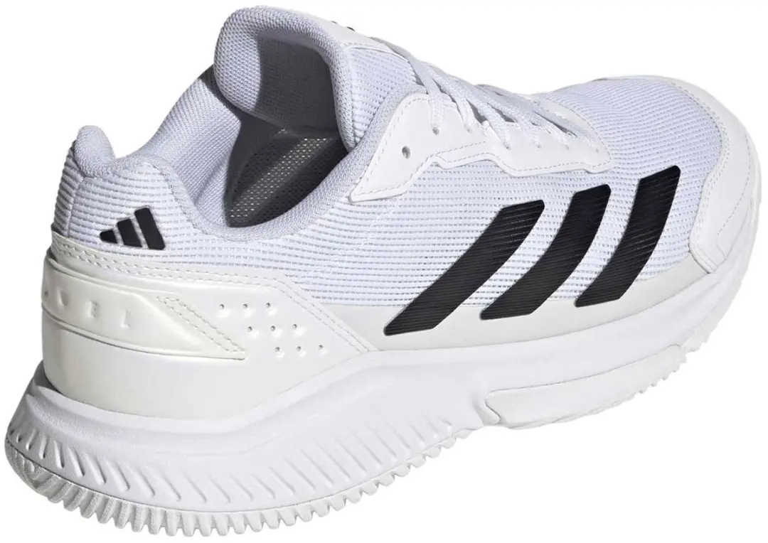 adidas CourtQuick Padelschoenen Heren KH5921 - 46 2/3 - Wit/Zwart - afbeelding 6 van 6