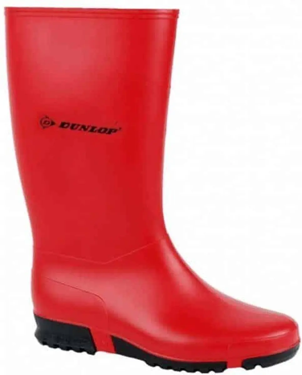 Dunlop sportlaars Rood