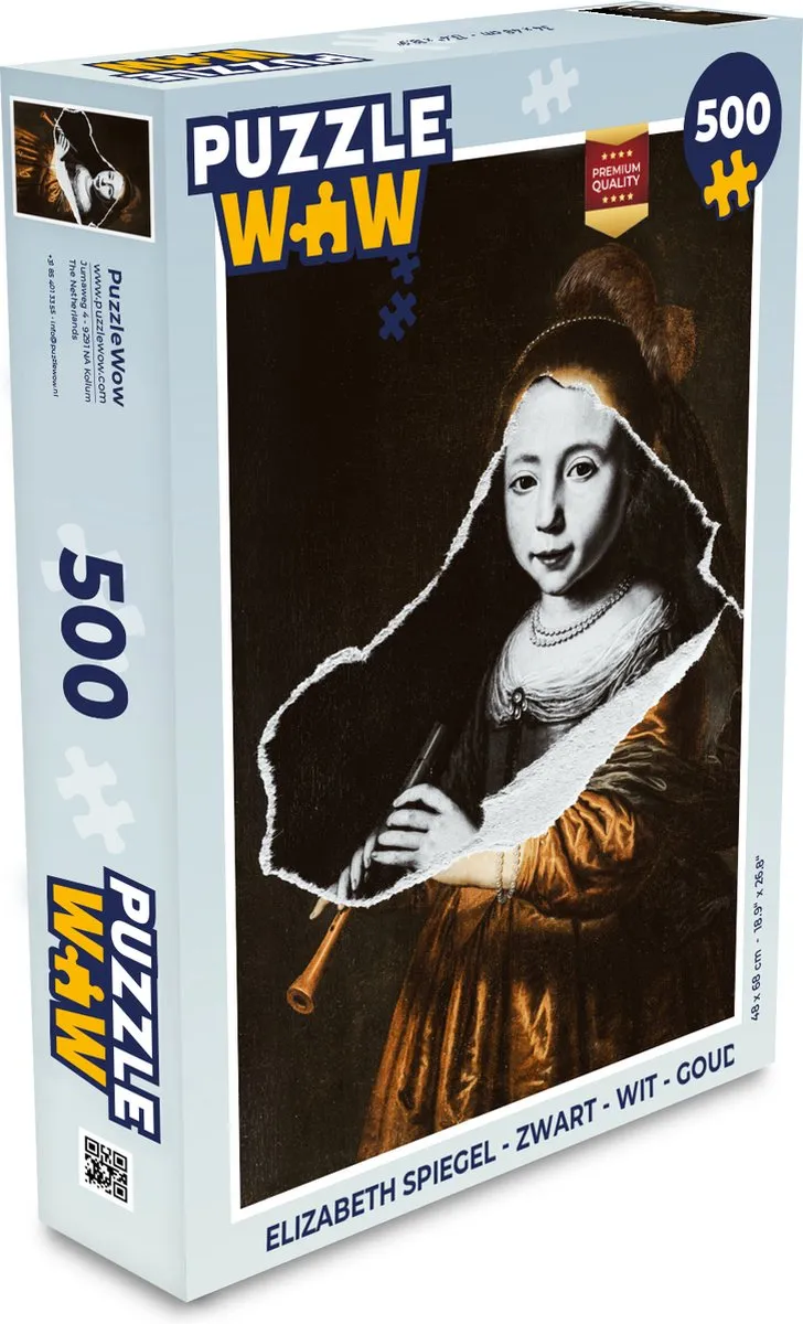 PuzzleWow Elizabeth Spiegel Legpuzzel 500 Stuks