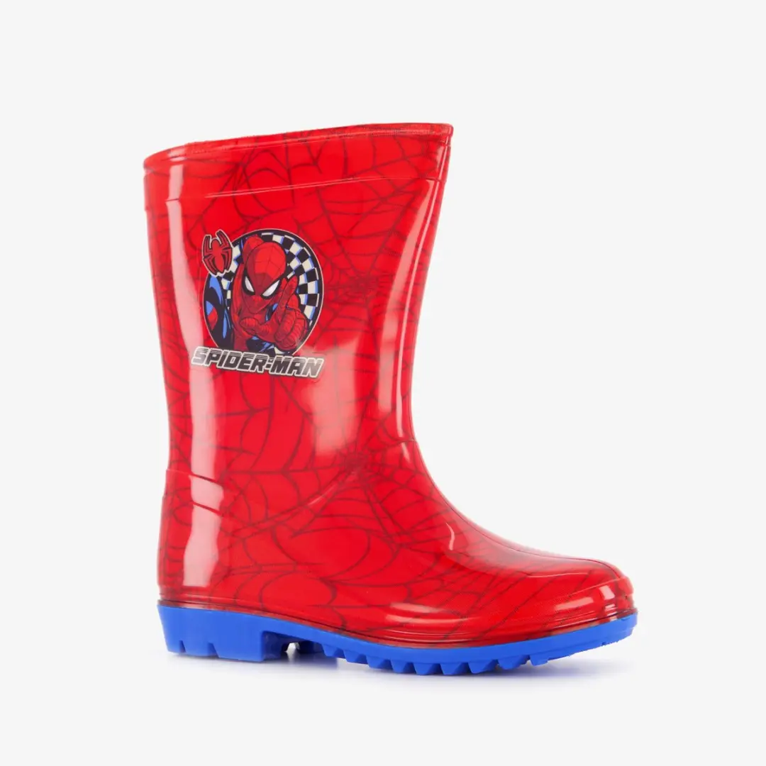 Spider-Man kinder regenlaarzen rood