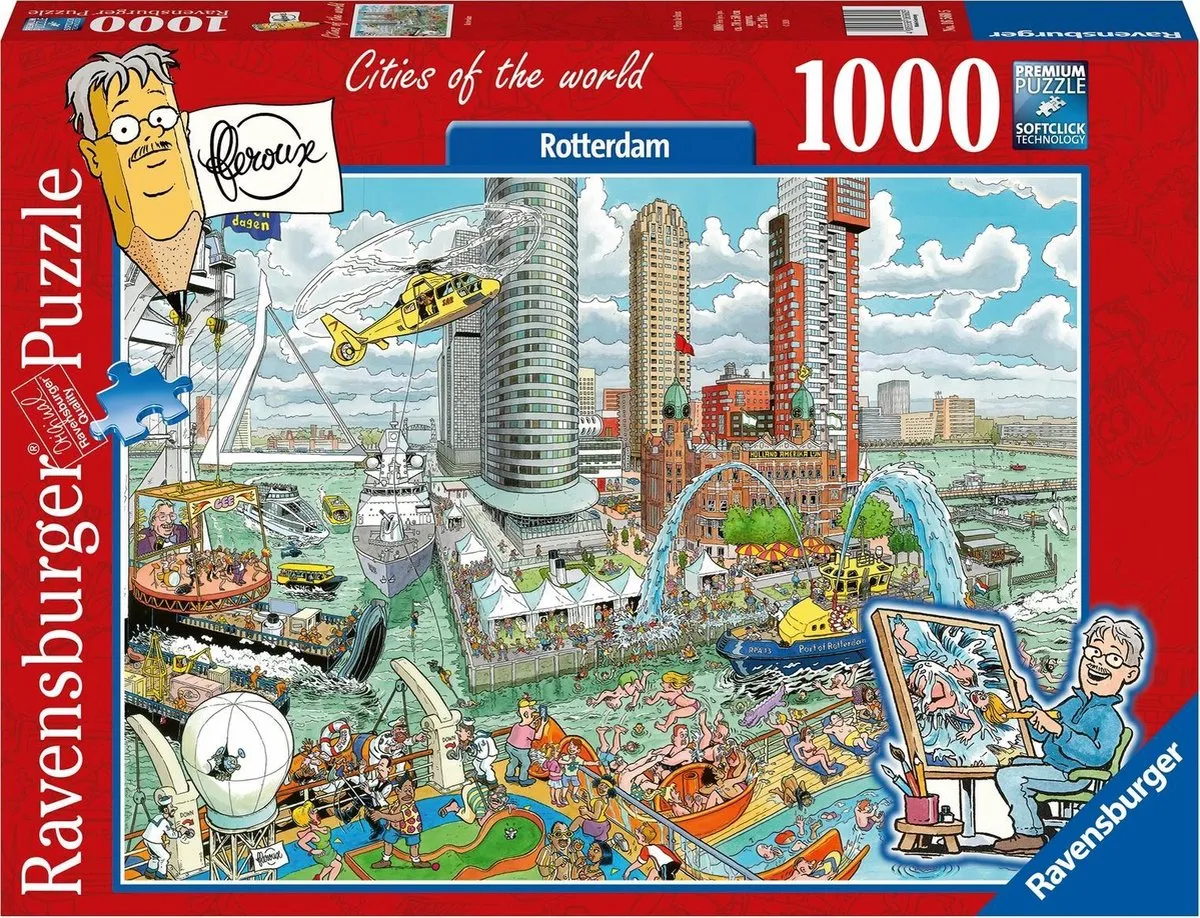 Ravensburger Fleroux Rotterdam Legpuzzel 1000 Stuks